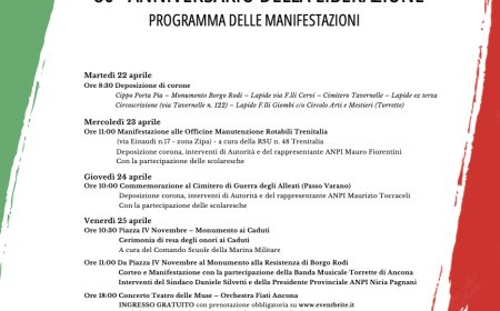 Ancona celebra l’80° anniversario della Liberazione d'Italia