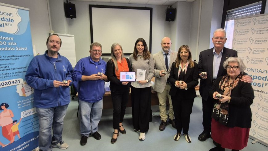 Tablet e Robot per i piccoli pazienti oncologici del Salesi