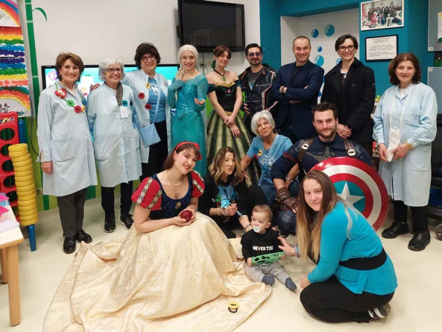 Pasqua e solidarietà al Salesi con il Rotary Ancona 25-35