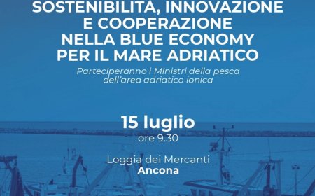 “Sostenibilità, innovazione e cooperazione nella blue economy per il mare adriatico”