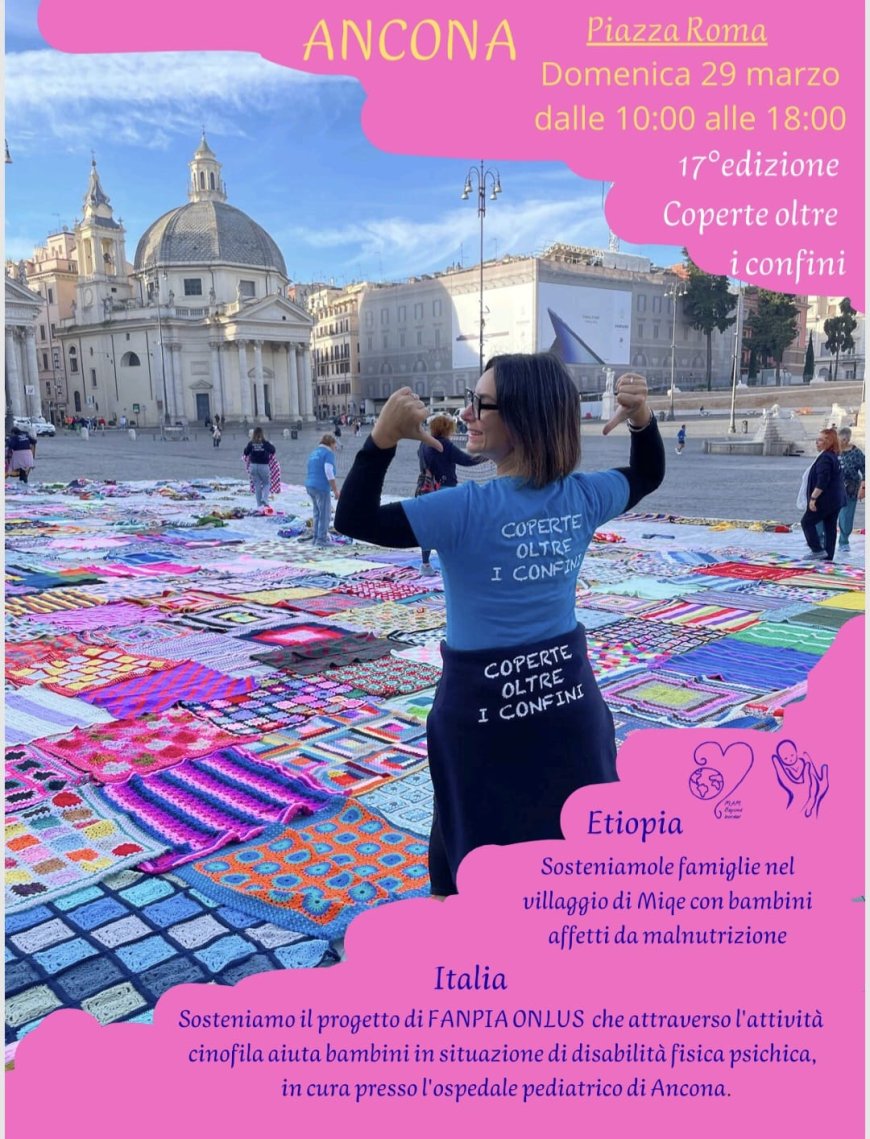 Coperte oltre i confini - 29 marzo Piazza Roma