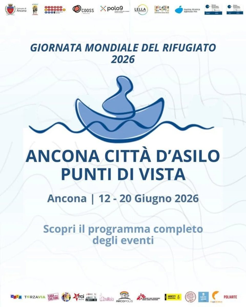 Ancona città d’asilo, una settimana di iniziative per la Giornata Mondiale del Rifugiato