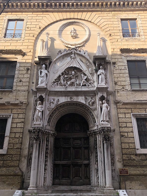 Restauro del portale di Sant’Agostino: intervento del Rotary Ancona Conero