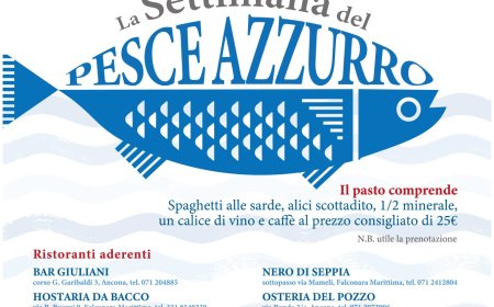 Settimana del pesce Azzurro dal 8 al 13 giugno